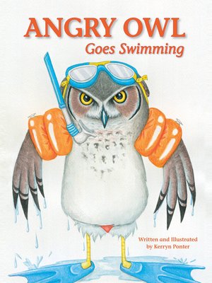 cover image of Angry Owl Goes Swimming